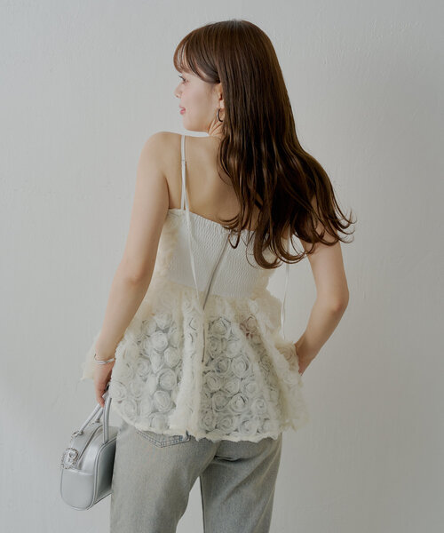 Chico（チコ） ブラウス シャツ 「SALON by Chico」ローズチュール