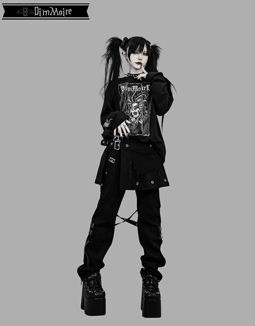 DimMoire【ディムモアール】RE:CHAIN ボンテージパンツ/Black