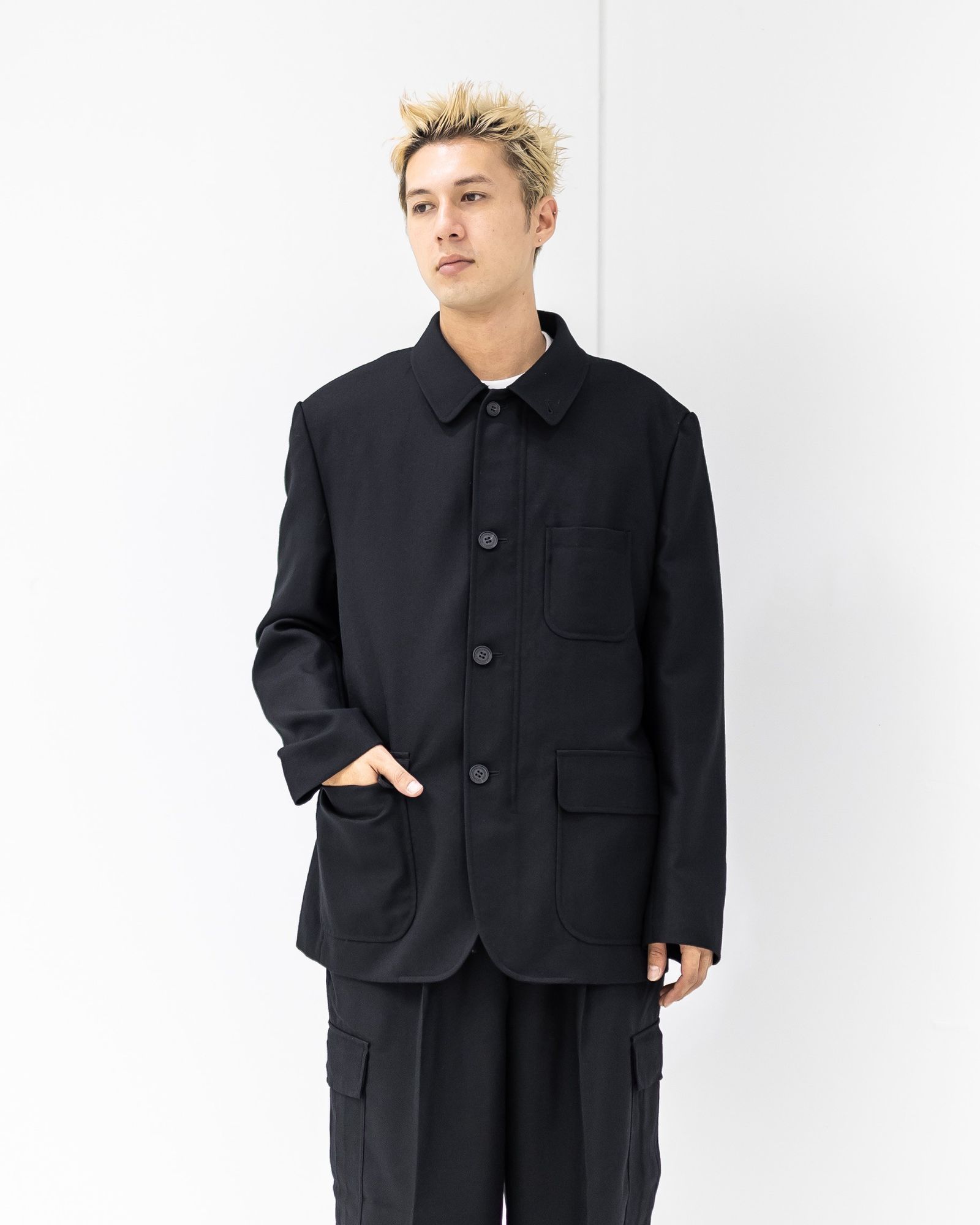 COMME des GARCONS HOMME - コムデギャルソンオム25FWウールサージ製品
