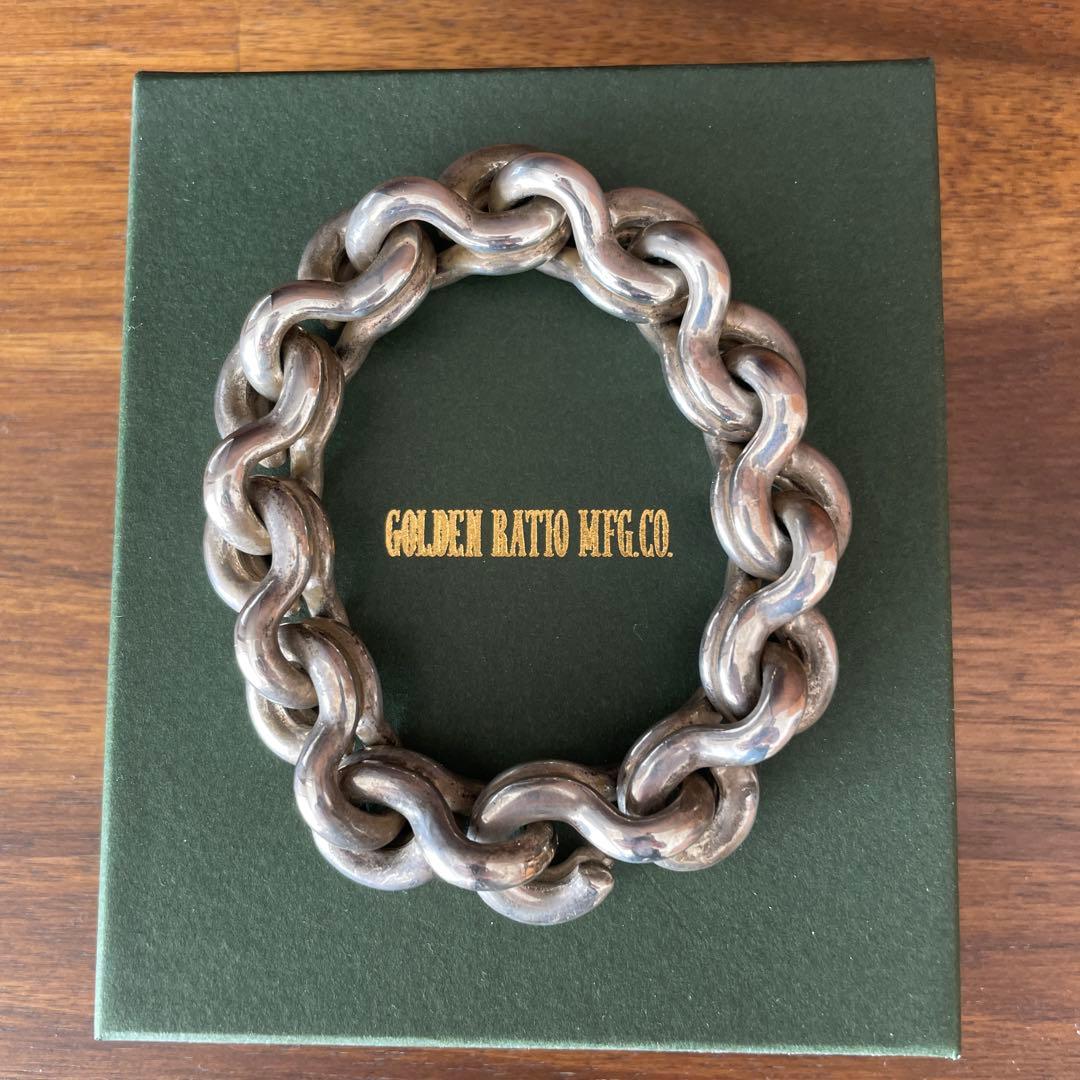 GOLDEN RATIO MFG.CO.シルバーチェーンブレスレットttaggg TOMWOOD トムウッド Dean Bracelet シルバー チェーン ブレスレット