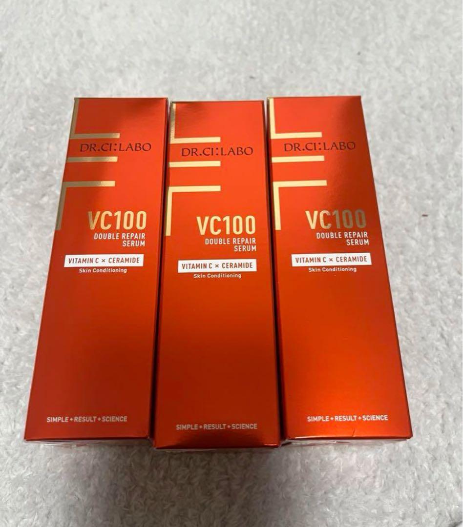 【3本】ドクターシーラボ VC100 ダブルリペアセラム エッセンス 30ml Amazon | ドクターシーラボ (DR.CI:LABO) (旧モデル) VC100 ダブル