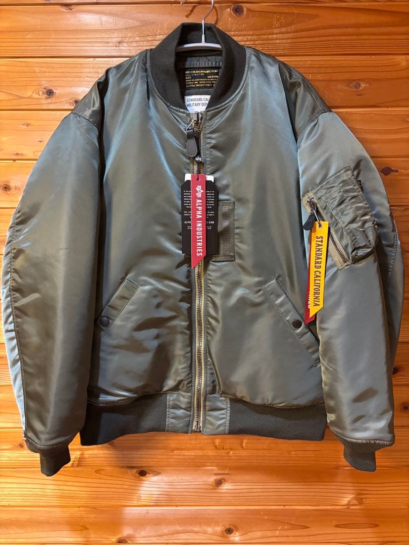 STANDARD CALIFORNIA × ALPHA MA-1 キムタク着 - メルカリ