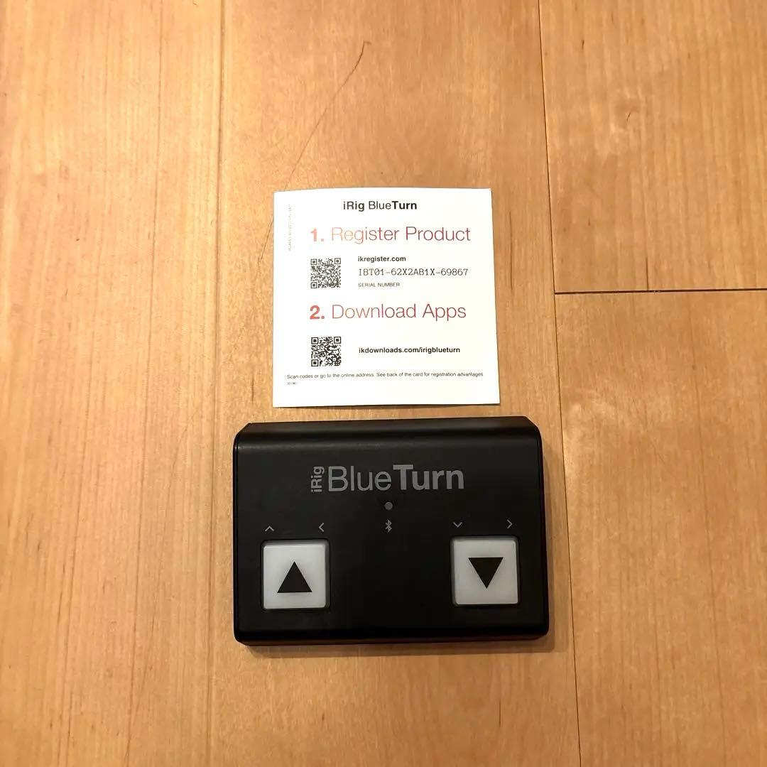 その他 iRig BlueTurn IK Multimedia iRig BlueTurn Bluetooth Page Turner | Sweetwater
