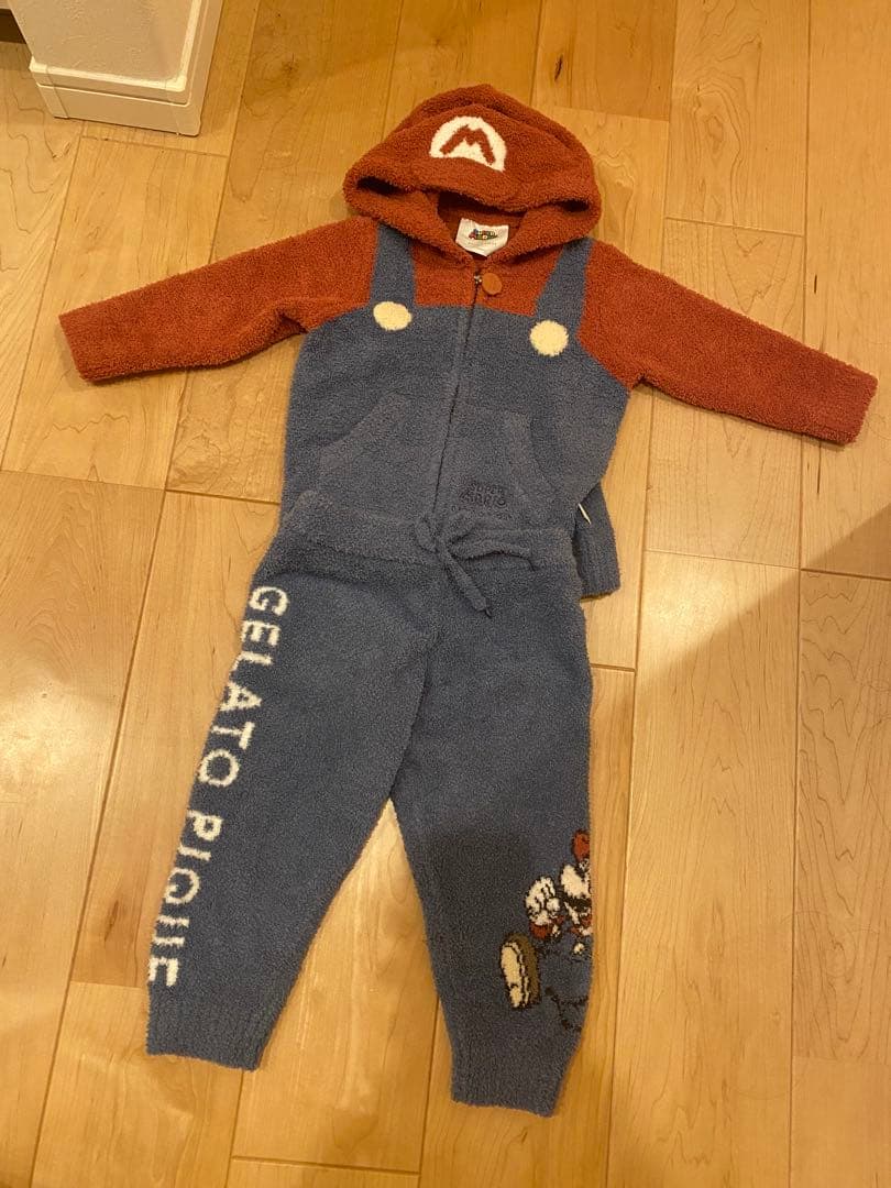 ジェラートピケ　マリオ ジェラート ピケ」がスーパーマリオとコラボ、ルームウェアや