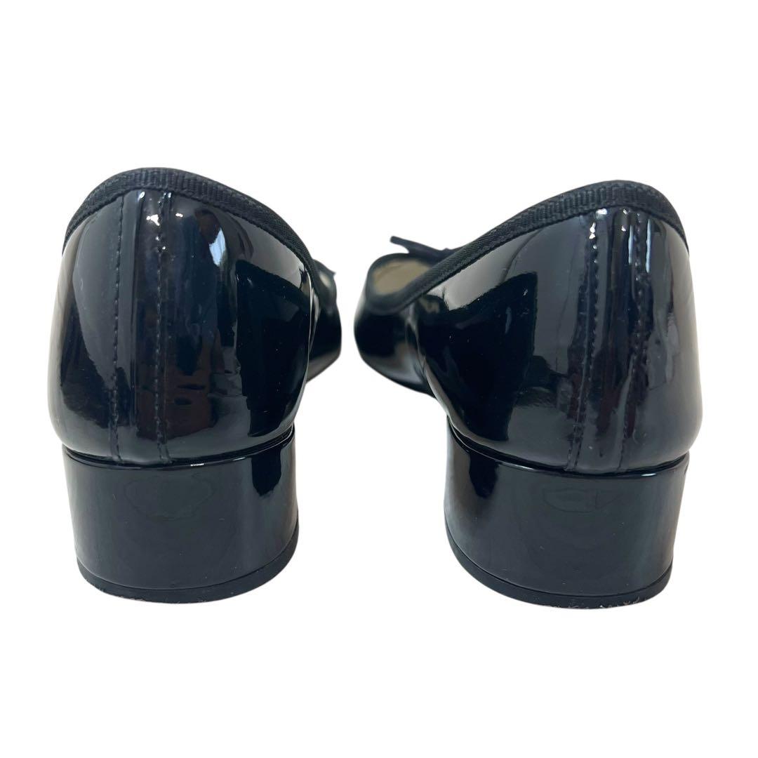 美品】repetto ジゼル エナメル リボン ローヒールの通販はau PAY